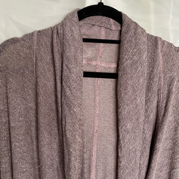 We the Free Sweater Purple Wrap Oversized Dolmon Sleeves XS - Picture 9 of 10